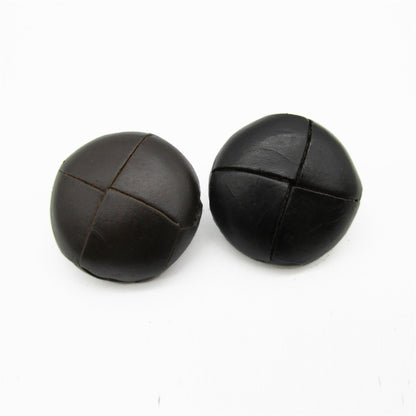 Leather Covered Button - 4418
