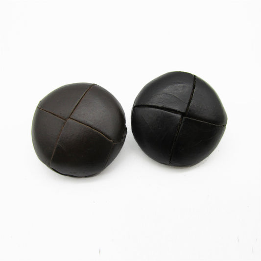 Leather Covered Button - 4418