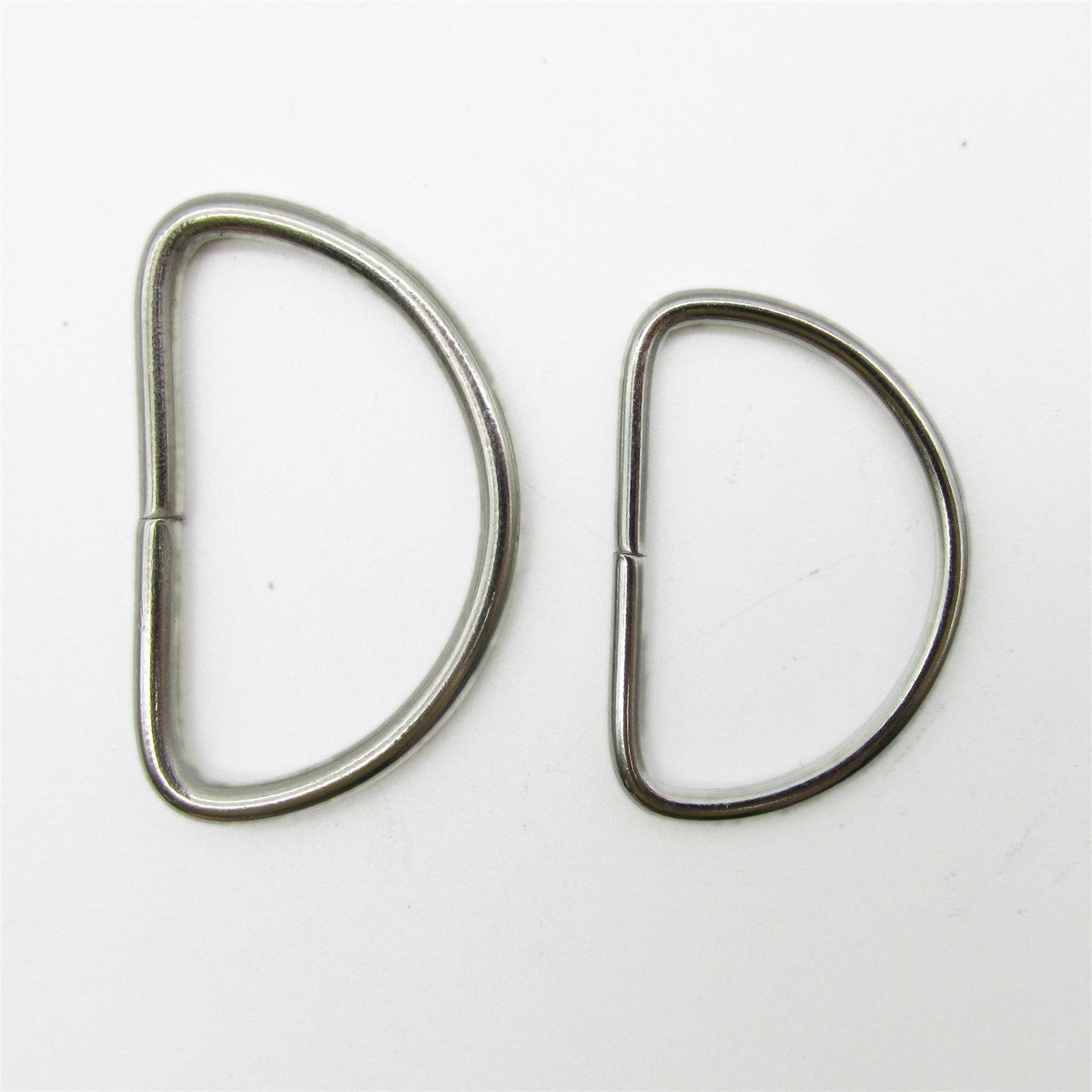 Metal D Ring - Silver - 5242