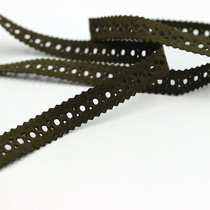 Punched Suedette Braid 12mm 8137