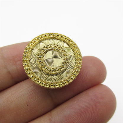 Geometric Sparkle ABS Button 4409