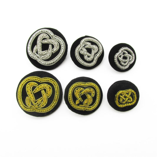 Embroidered Button - 4406