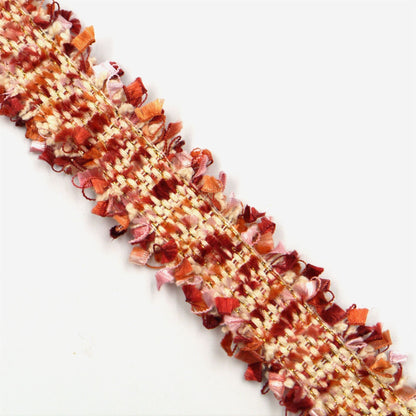 Frayed Braid With Metallic Threads 30mm 6381