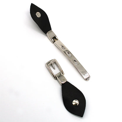 Faux Leather and Metal Buckles - 13cm - 7085