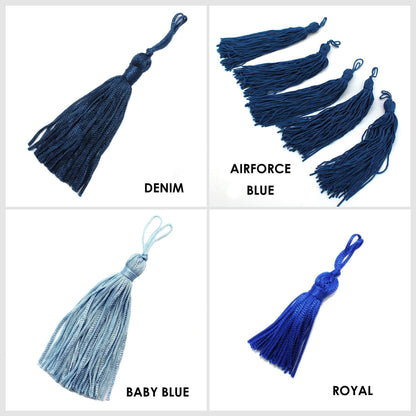 Rayon Tassels x 5pcs - 9936