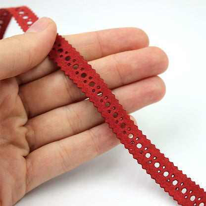 Punched Suedette Braid 12mm 8137