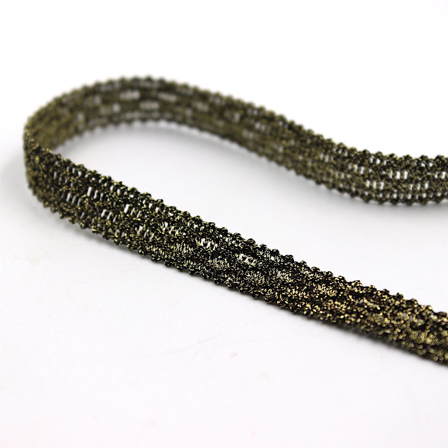 Textured Metallic Braid 6344