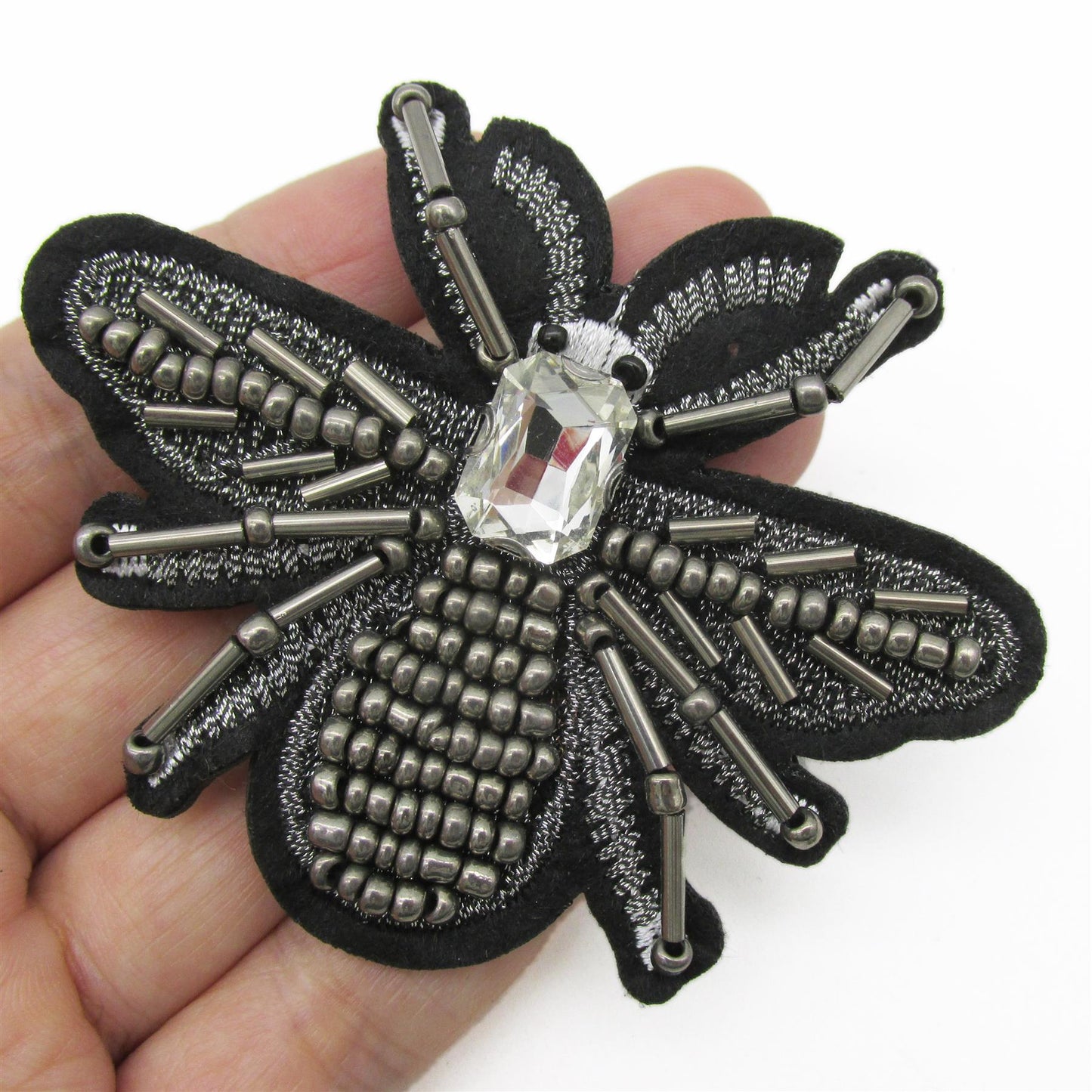 Beaded Insect Motif - 8cm - 7432