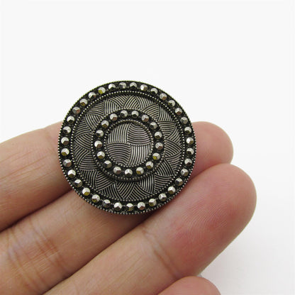 Geometric Sparkle ABS Button 4409