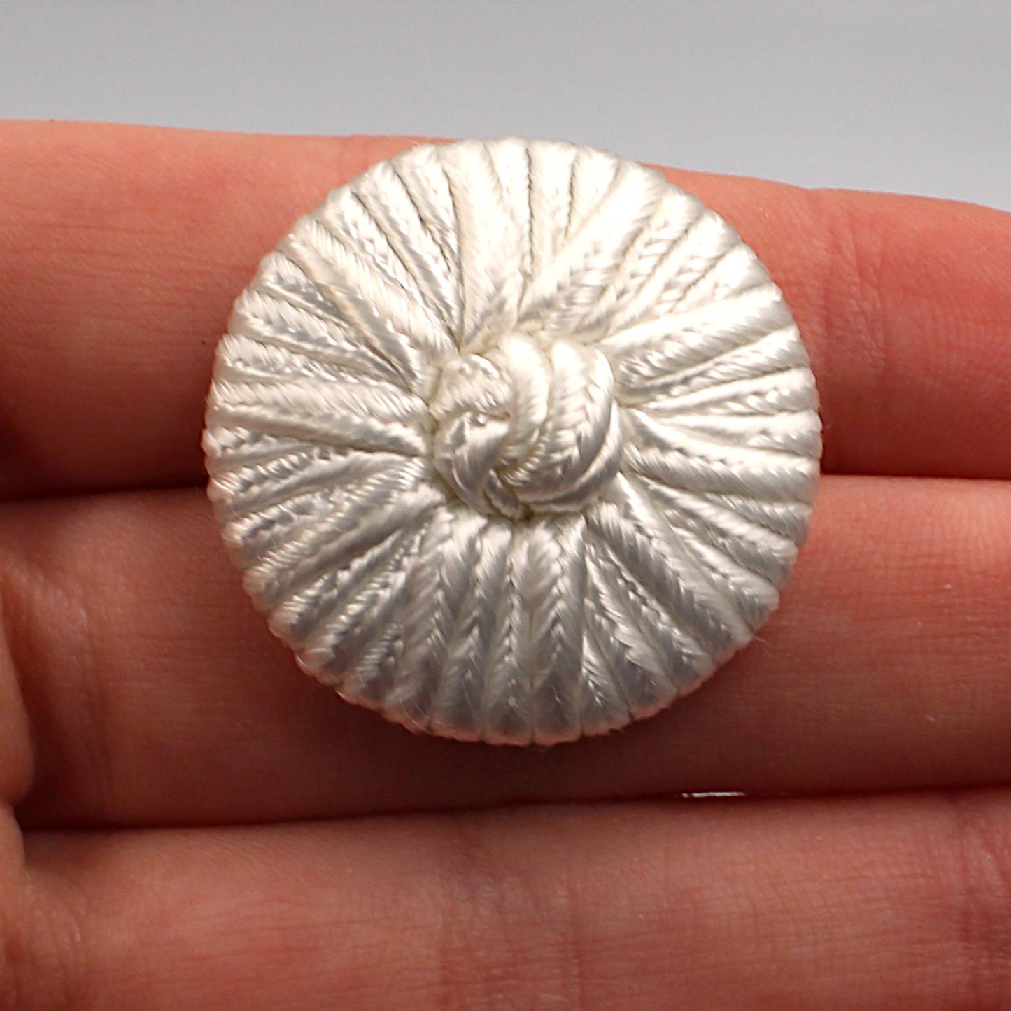 Passementerie Button with Centre Knot - 4357