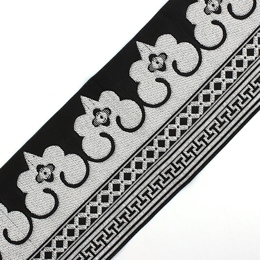 Embroidered Wide Brocade - 10cm - by the metre - 6359