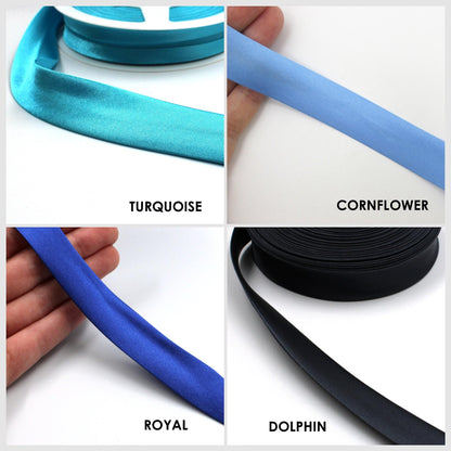 Satin Folded Bias Binding 19mm x 25m - 6304