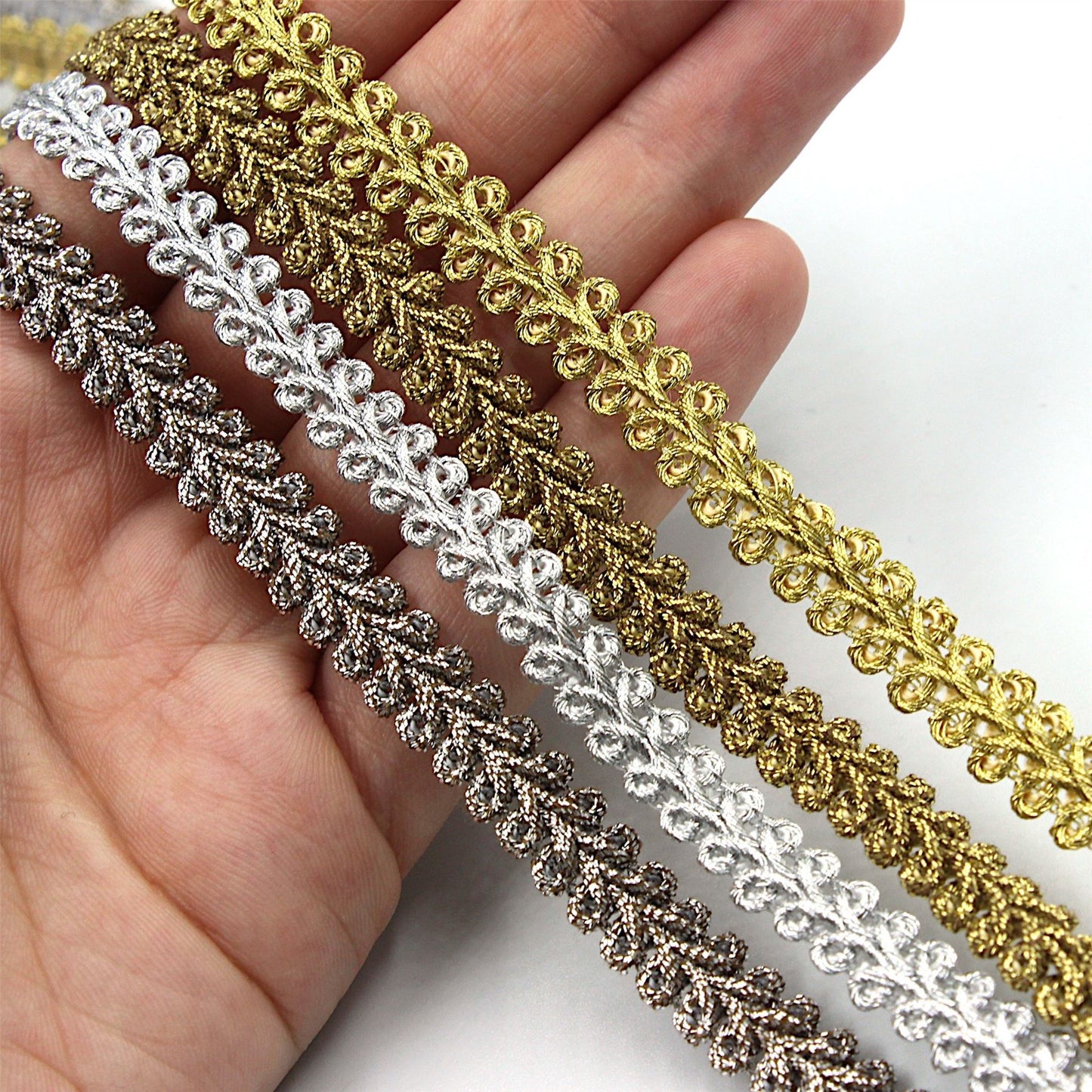 Metallic Feather Braid 9mm 8417