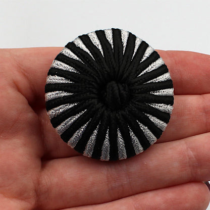 Passementerie Button with Centre Knot - 4357