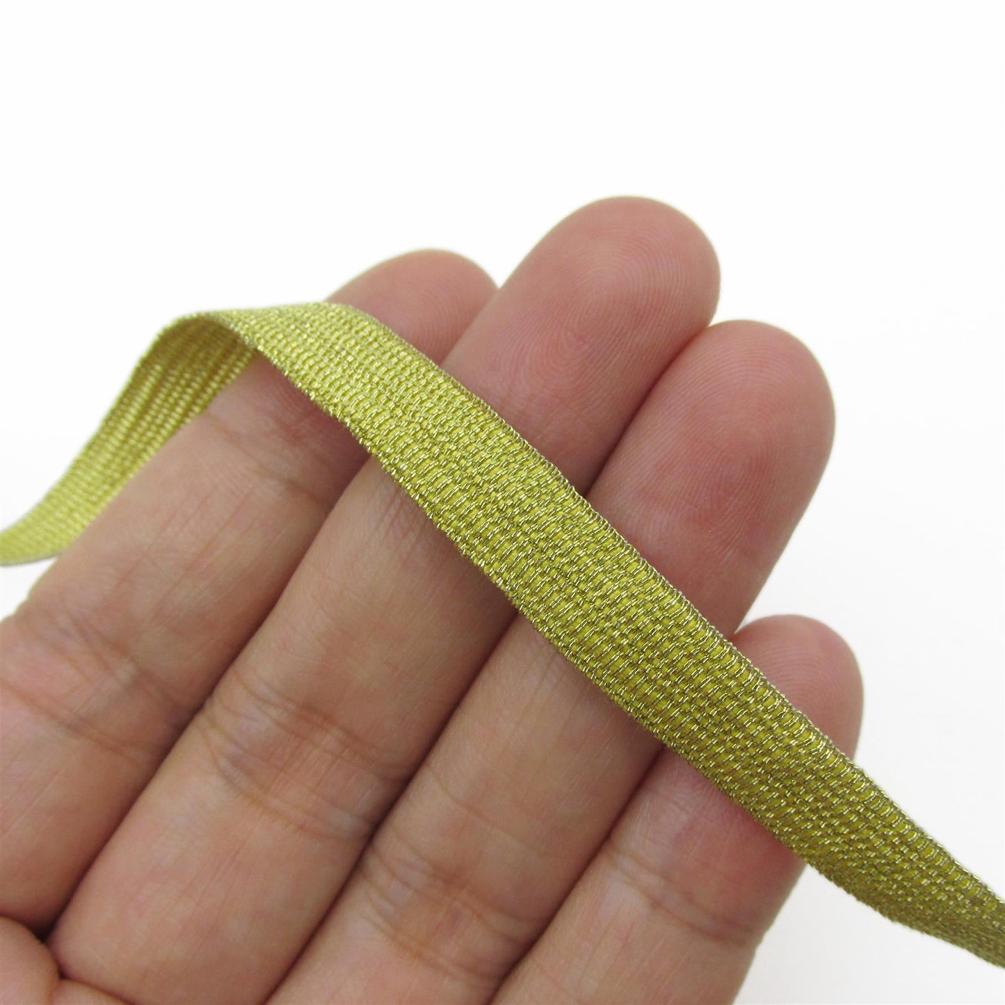 Flat Metallic Braid - by the metre - 9592