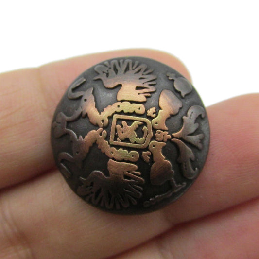 Metal Shield Button - 4394