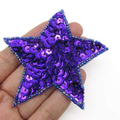 Large Sequin Star Motif 7882