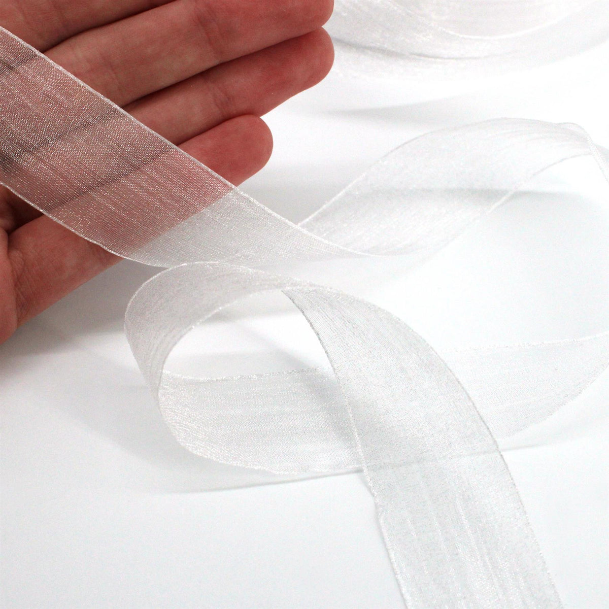 French Mousseline Ribbon - 25mm x 25 metres - 6003