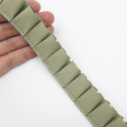 Box Pleated Grosgrain - by the metre - 8492