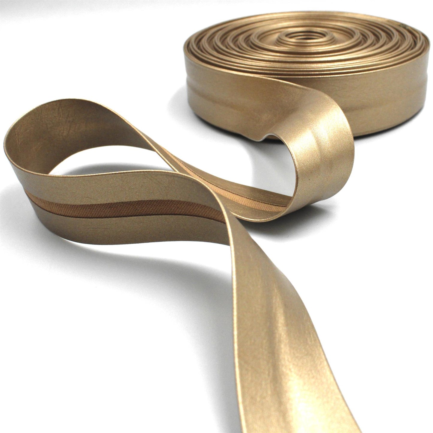 Leatherette Folded Bias Binding 25mm x 1m - 9949