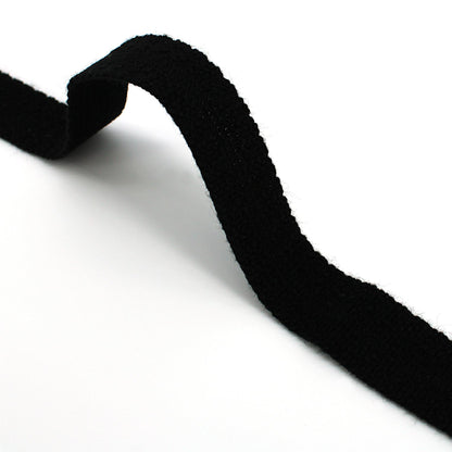 Flat Acrylic Tape - Black - 25mm - by the metre - 6139