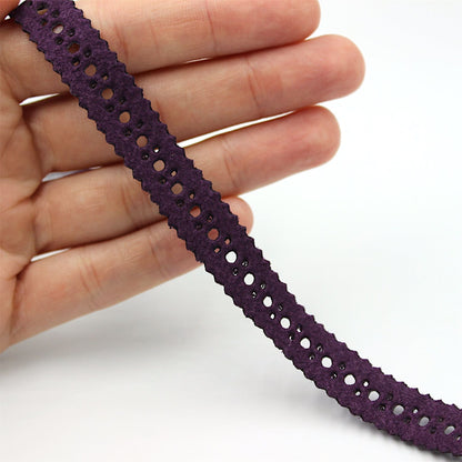 Punched Suedette Braid 12mm 8137