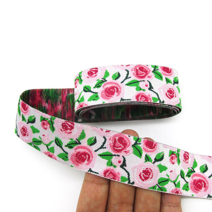 Pink Roses Braid 7603