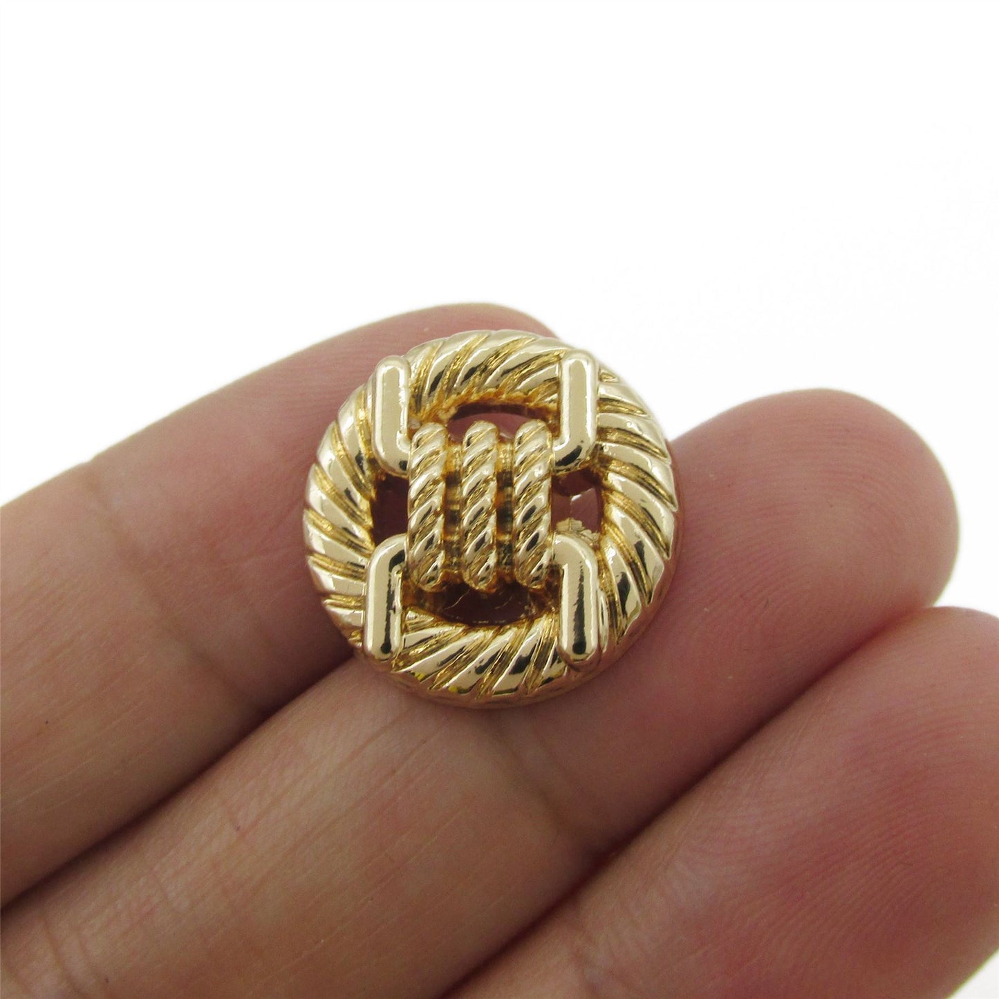 Rope Style Button - 6563