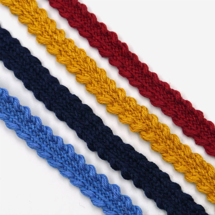 Cotton-Look Woven Braid 12mm 6518