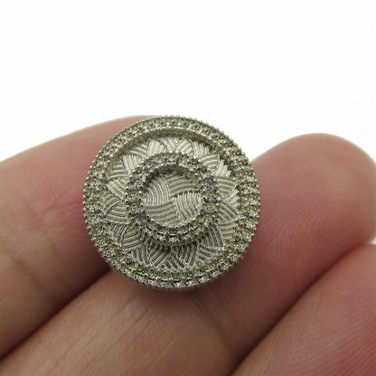 Geometric Sparkle ABS Button 4409