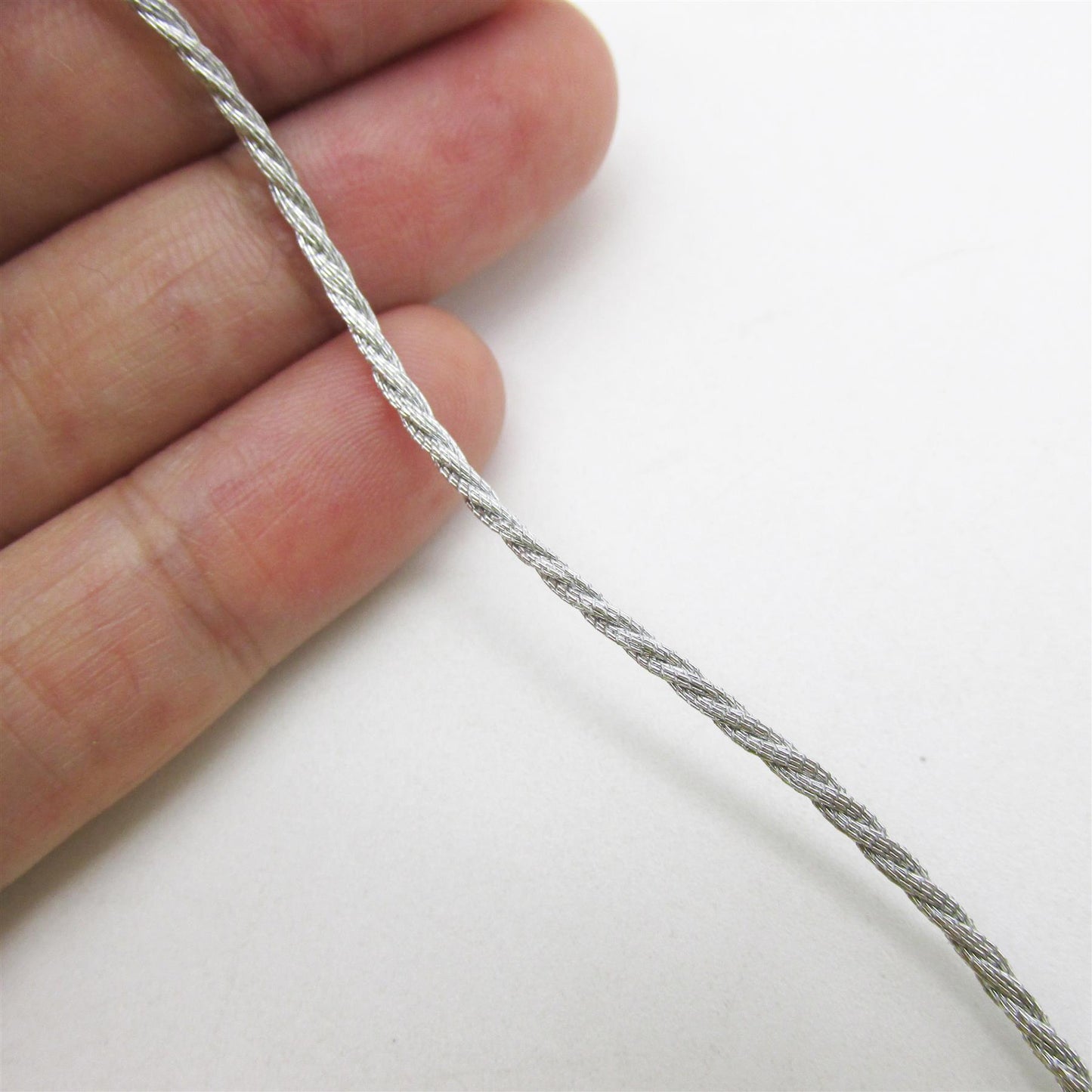 Narrow Metallic Twisted Cord - by the metre - 7577