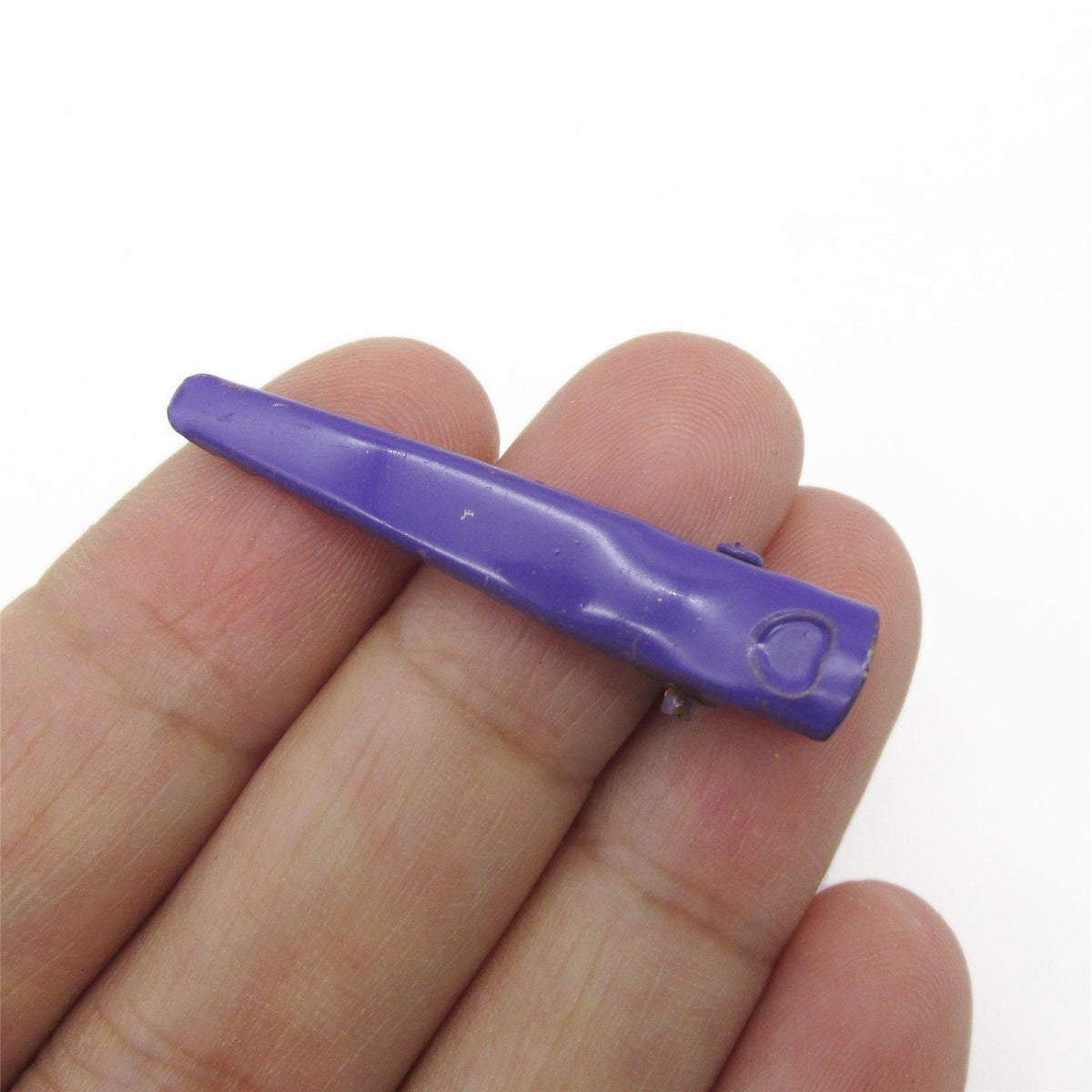 Coloured Metal Crocodile Clip - 40mm x 10pcs - 5236