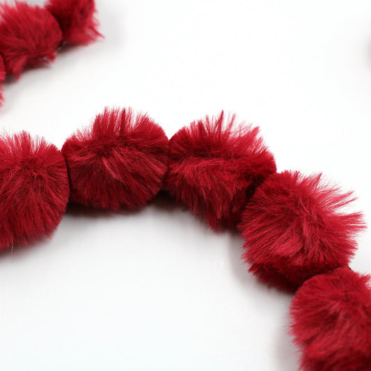 Fluffy Pom Pom Insertion 35mm x 1m - 5509