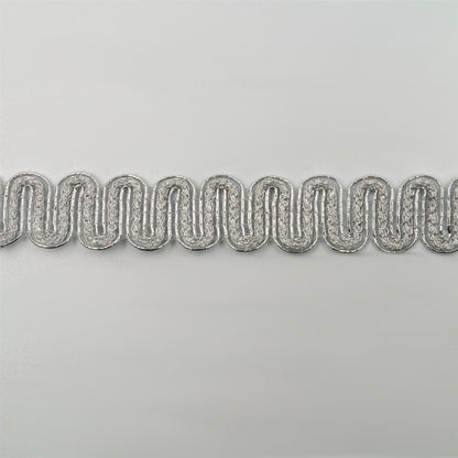 Metallic Wiggle Braid 15mm 7223