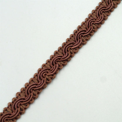 Vintage Gimp Braid With Wavy Design 12mm 0864