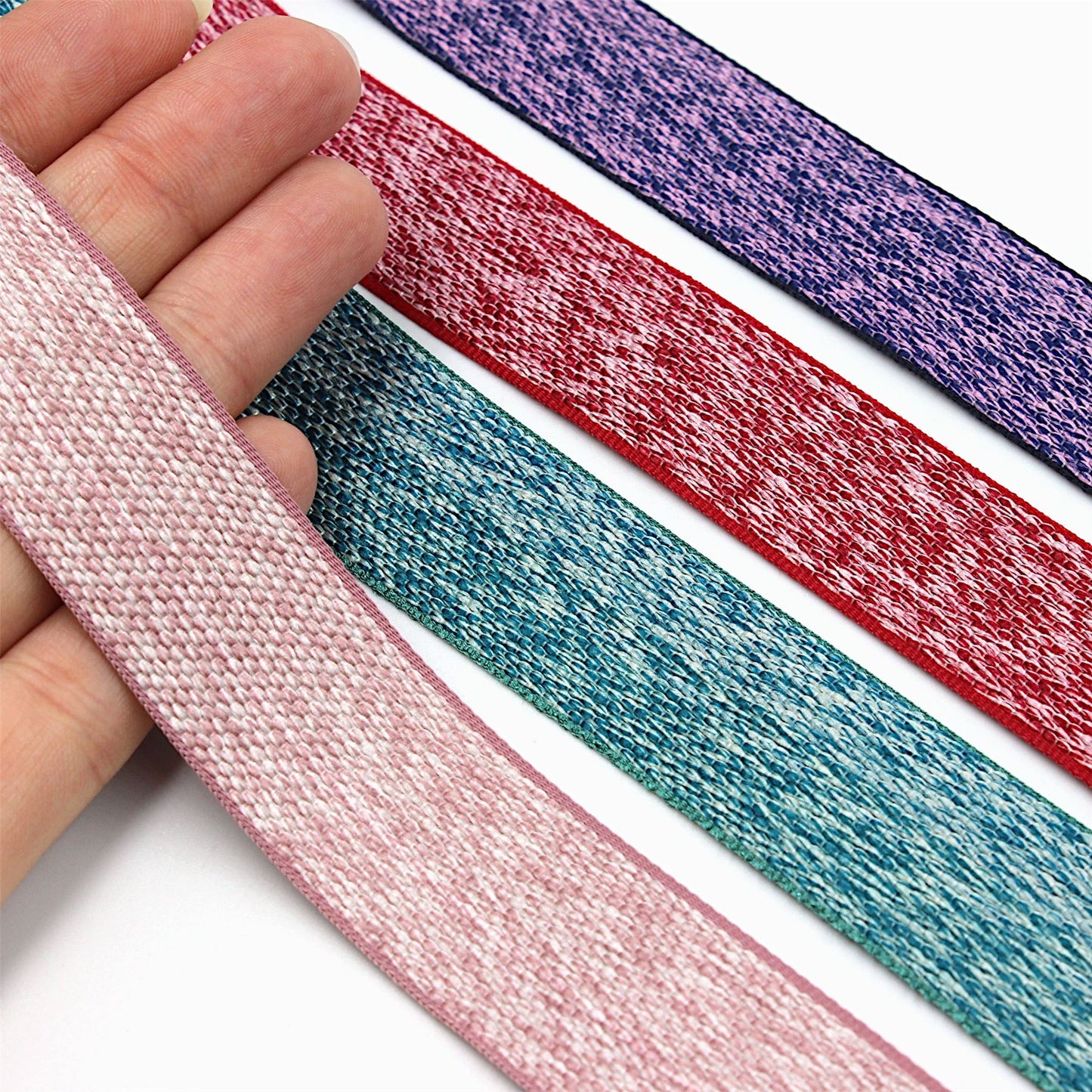 Texture Pattern Flat Braid 24mm x 1m - 5389