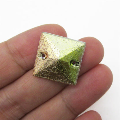 Metal Look Square Motif - 9972
