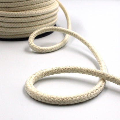 Cotton Braided Drawstring Cord 6mm x 1m - 5569