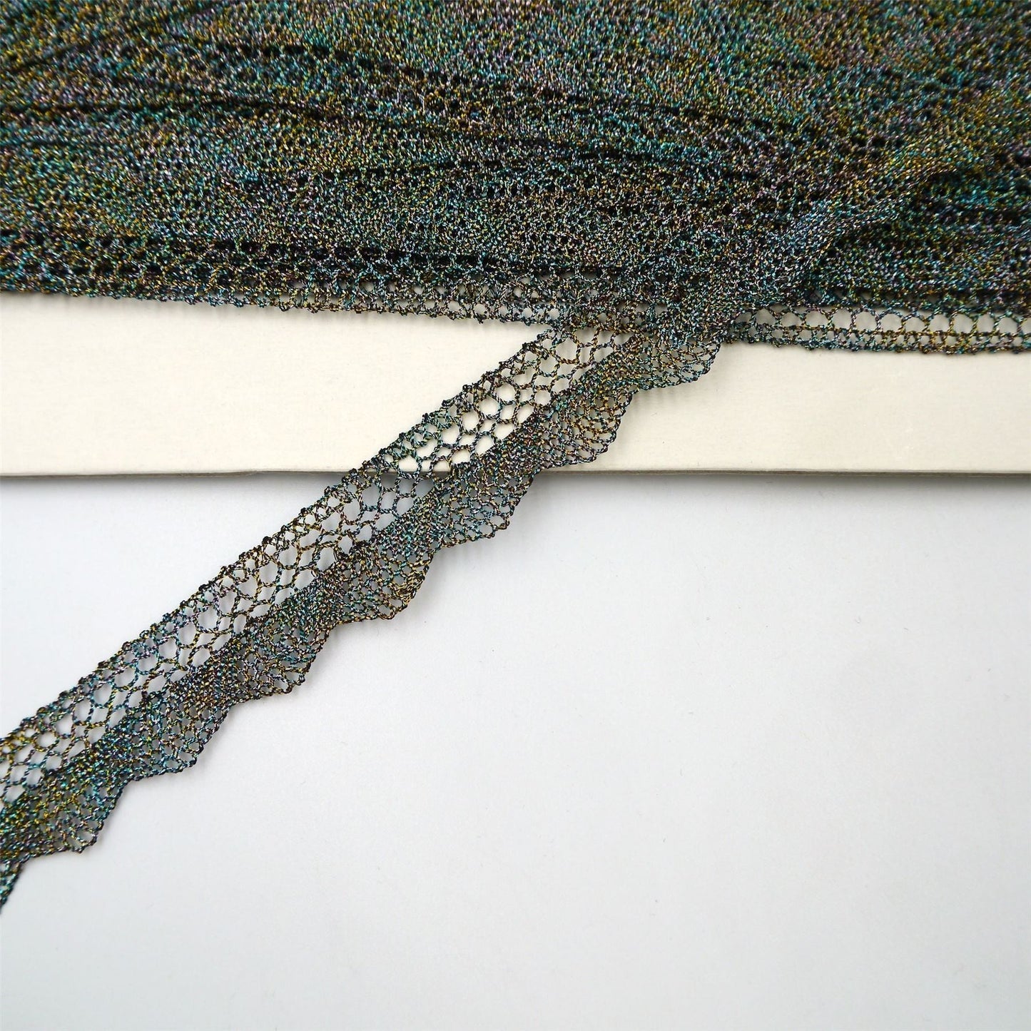 Rainbow Metallic Lace 20mm 8918