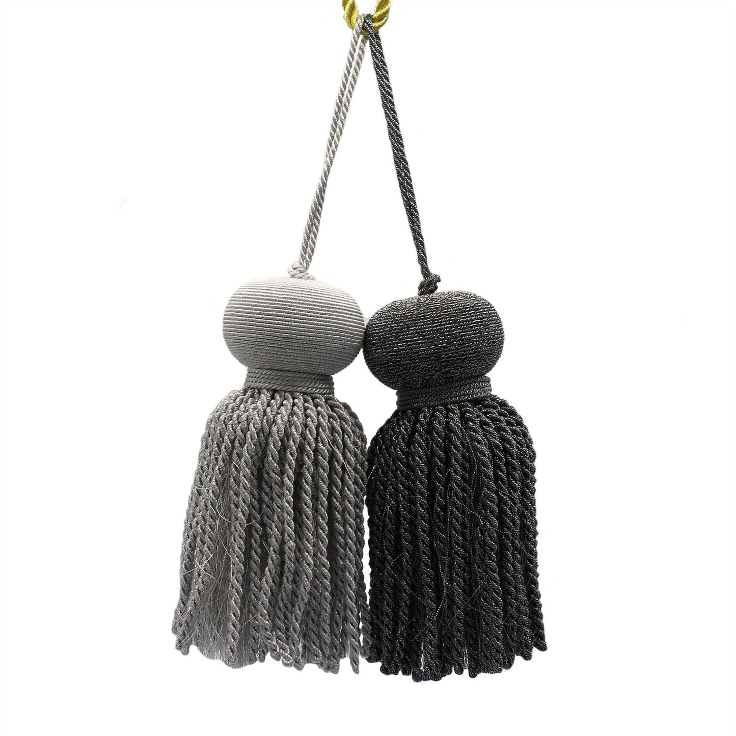 Single Ball Metallic Bullion Tassel - 14cm - 9664