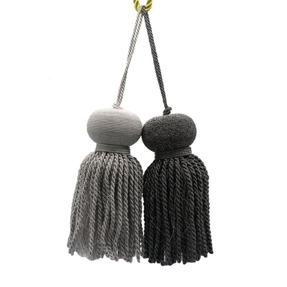 Single Ball Metallic Bullion Tassel - 14cm - 9664