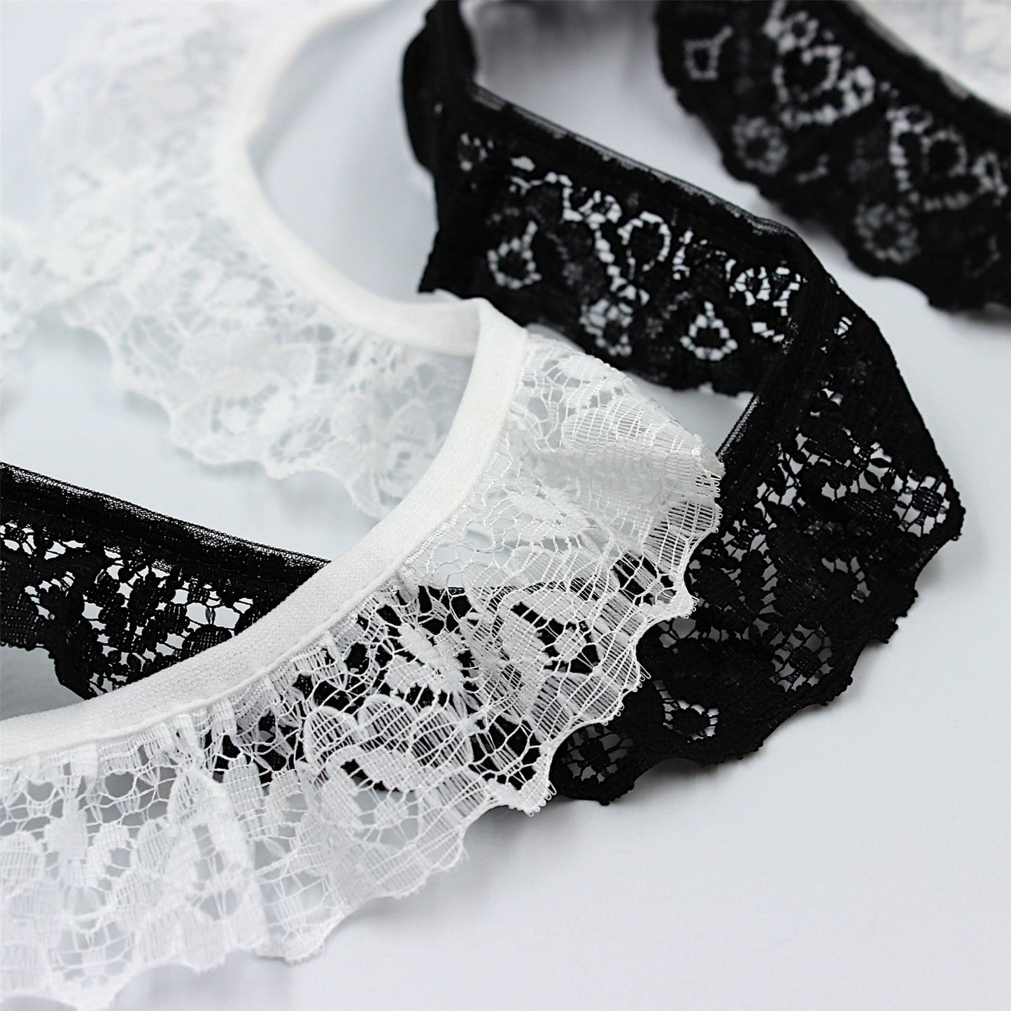 Gathered Lace 38mm 9014