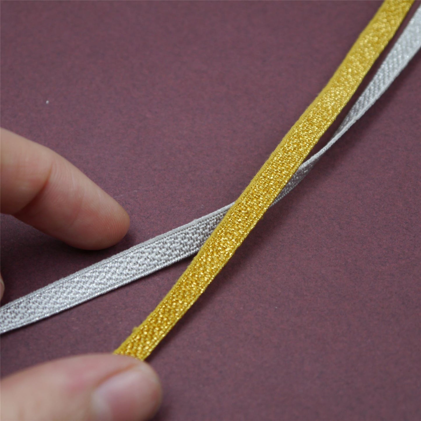 Stripe Metallic Braid - by the metre - 9767