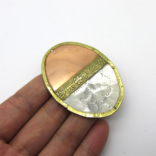 Oval Multi Metal Plate - 9992