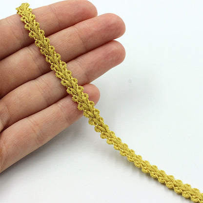 Vintage Feather Braid 7mm x1m - 0713