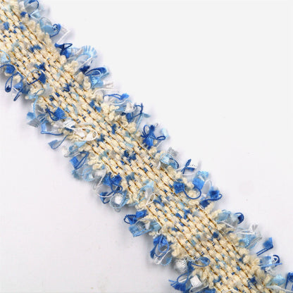 Frayed Braid With Metallic Threads 30mm 6381