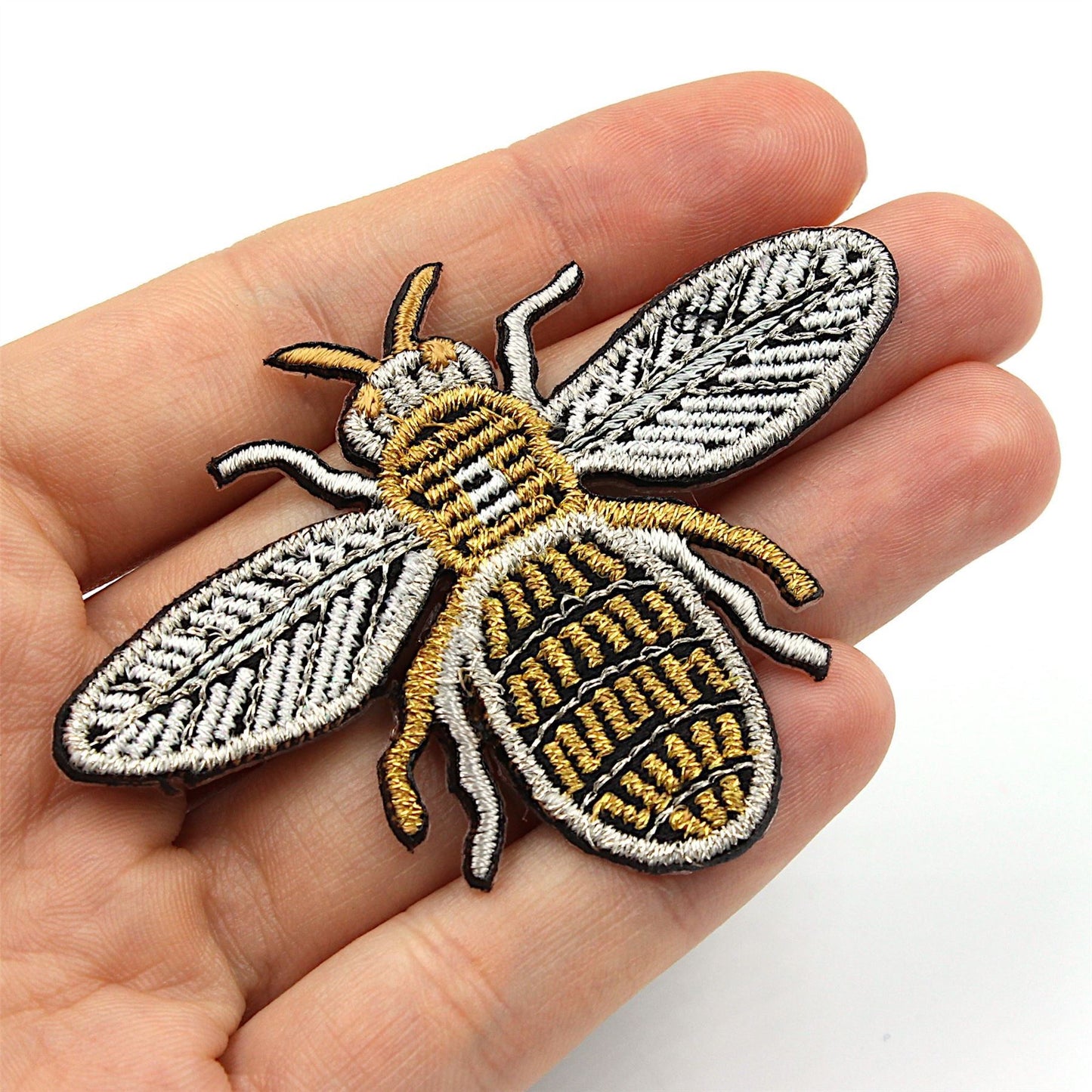 Insect Motif Iron-On Bee 8154