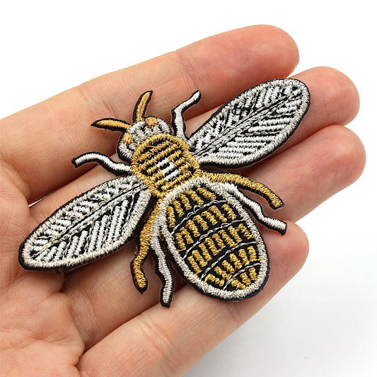 Insect Motif Iron-On Bee 8154
