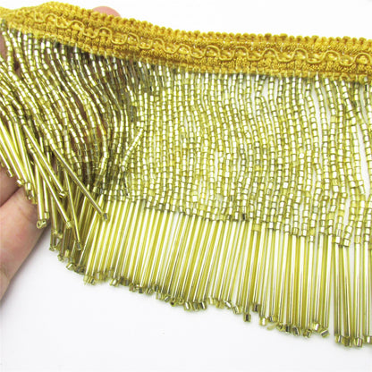 Glass Beaded Fringe 9cm 9777