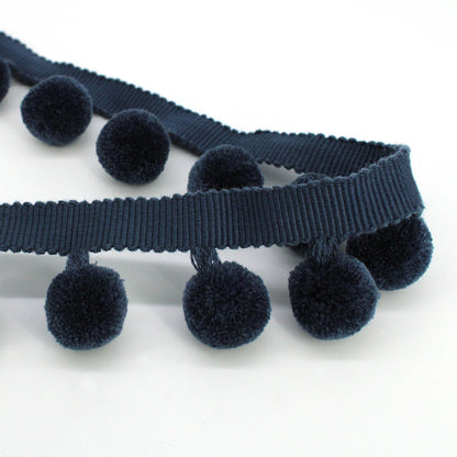 Pom-Pom Fringe Braid - 45mm - by the metre - 5521